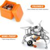 Odoland Portable Windproof Camp Stove for Backpacking & Hiking