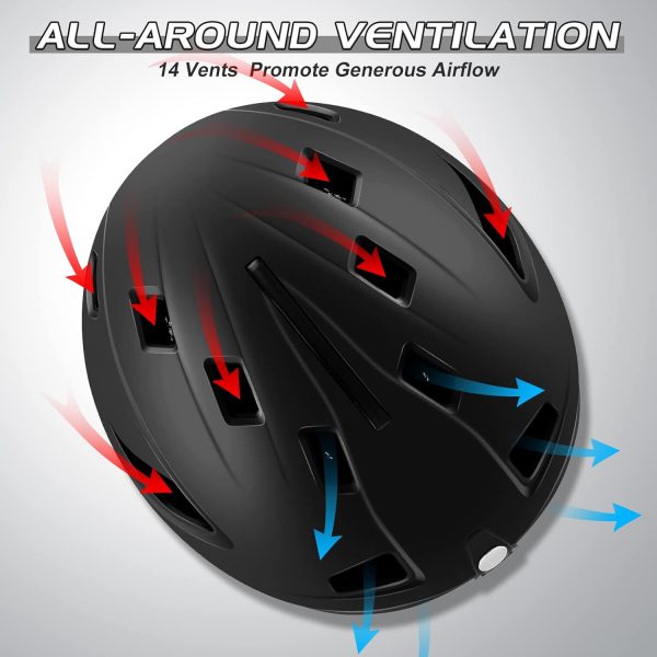 Odoland ASTM Certified Ski Helmet