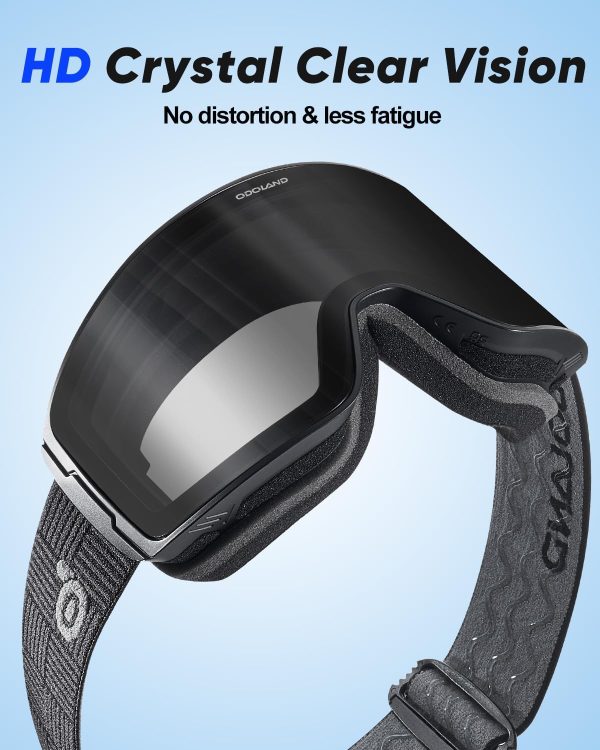 Odoland Photochromic Ski Goggles: All-Weather Snow Eyewear