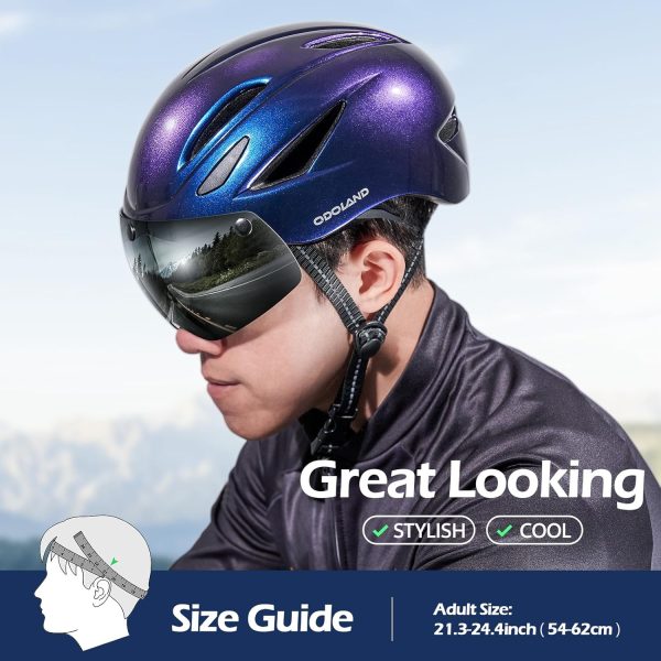 Odoland 2-in-1 Ski Helmet with Magnetic Goggles Set Odoland 2-in-1 Ski Helmet with Magnetic Goggles Set