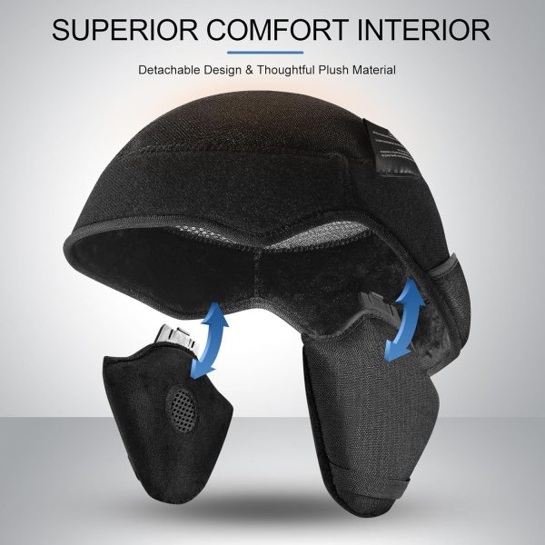 Odoland Ski Helmet and Goggles Set