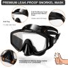 Odoland 4-in-1 Snorkeling Set: Panoramic Mask & Trek Fins Odoland 4-in-1 Snorkeling Set: Panoramic Mask & Trek Fins