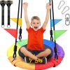 Odoland Kids Swing Seat Odoland Kids Swing Seat: Adjustable Ropes for Playground