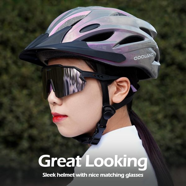 Odoland Polarized Cycling Sunglasses: UV400 Sports Eyewear