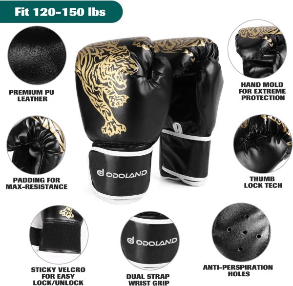 Odoland 8-in-1 Unfilled Punching Bag Set for Boxing & MMA Odoland 8-in-1 Unfilled Punching Bag Set for Boxing & MMA