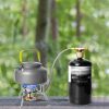 Odoland Portable Windproof Camp Stove for Backpacking & Hiking