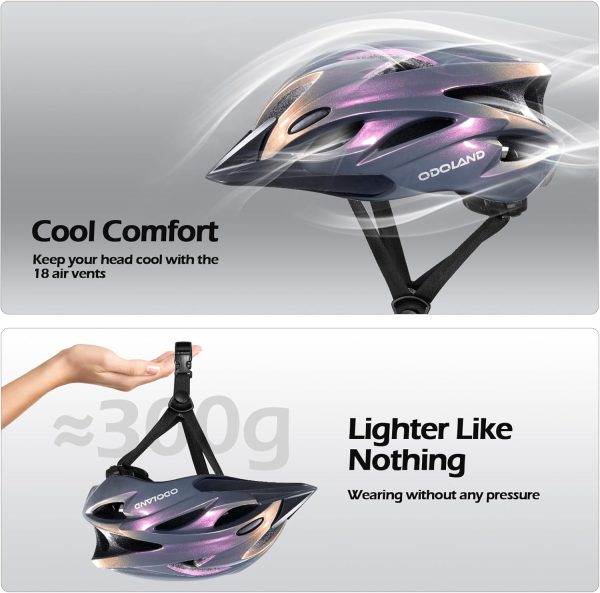 Odoland Polarized Cycling Sunglasses: UV400 Sports Eyewear