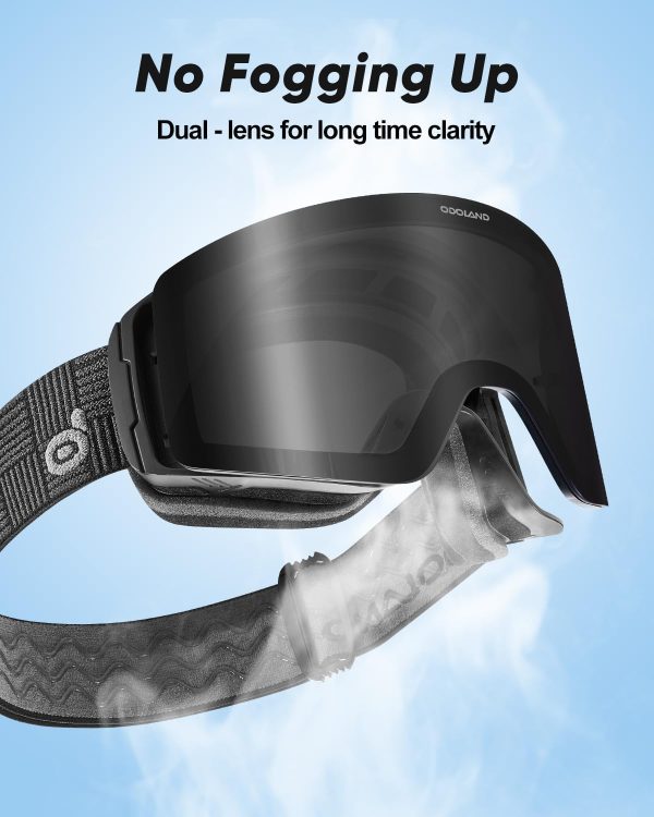 Odoland Photochromic Ski Goggles: All-Weather Snow Eyewear