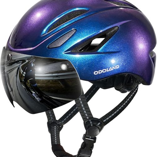 Odoland 2-in-1 Ski Helmet with Magnetic Goggles Set Odoland 2-in-1 Ski Helmet with Magnetic Goggles Set